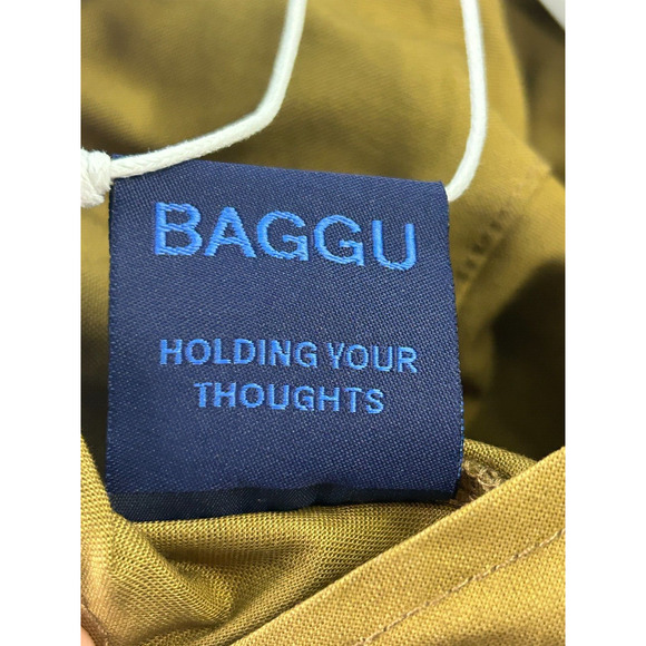 BAGGU Bucket Hat Adjustable Tamarind 90s Style Organic Cotton Tree Sprout Logo - Picture 8 of 9